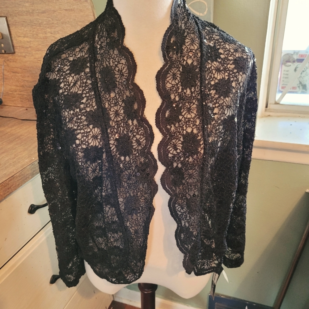 Lace jacket, new with tags.